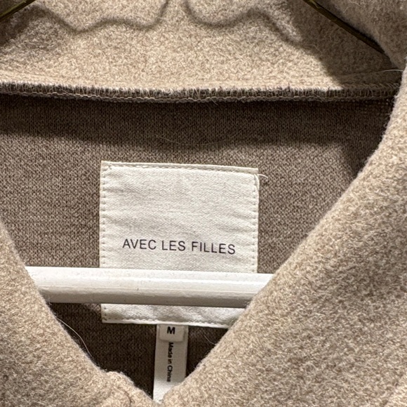 Avec Les Filles Beige Utility Jacket - Picture 2 of 4
